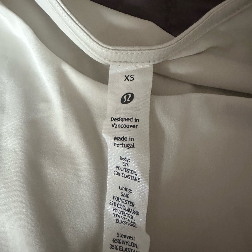 lululemon athletica White Long Sleeve Top - Picture 3 of 4